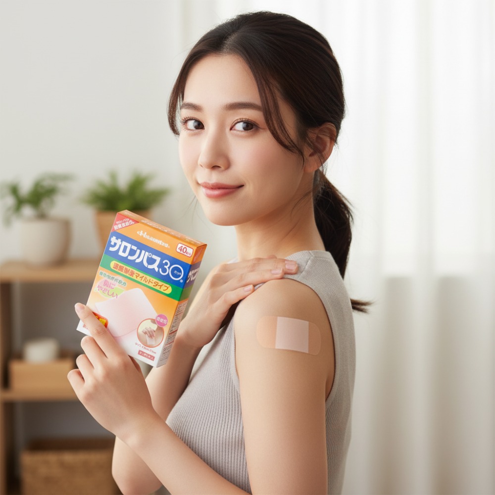 샤론파스 제품 사용 이미지 샤론파스 제품 사용 이미지