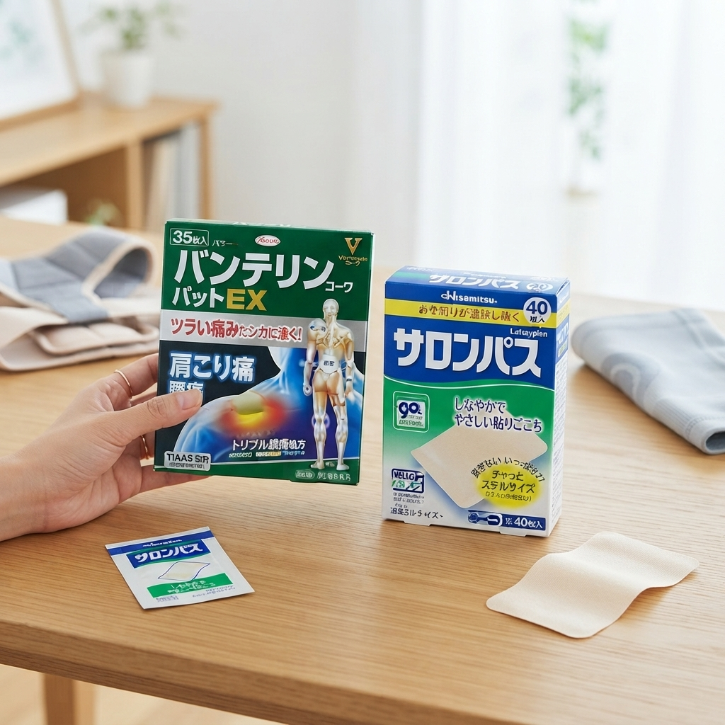 샤론파스 vs 반테린 파스, 둘은 뭐가 다를까?